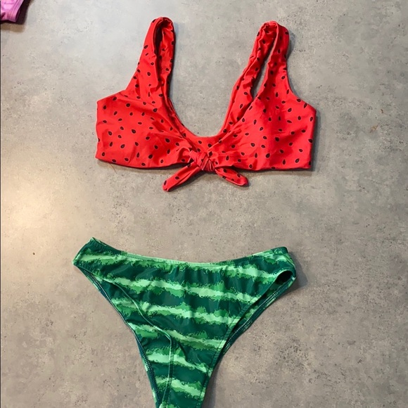 ROMWE Other - Watermelon Swimsuit